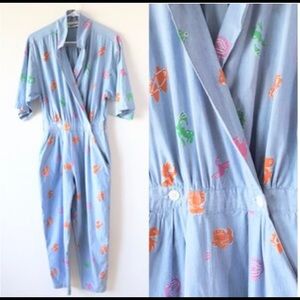 Vintage Diane von Furstenberg Romper